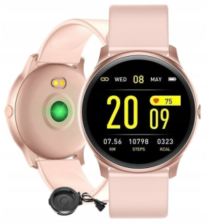 Dámske hodinky Rubicon SMARTWATCH SEN PULS SMS POLISH MENU + GRAVÍROVANIE